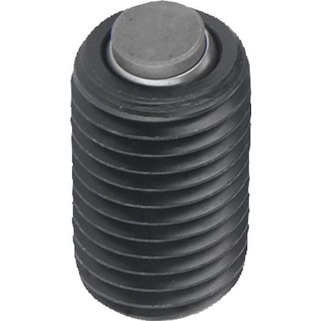 Kipp Self-Aligning Pads With O-Ring, Form:E Carbon Steel, Interchangable Insert, Comp:Stainless Steel K0291.220X030